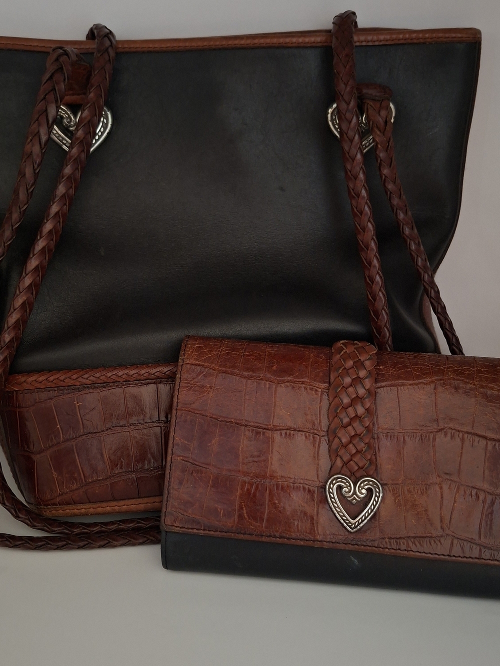 Vintage Brighton Bucket Purse And Matching Wallet